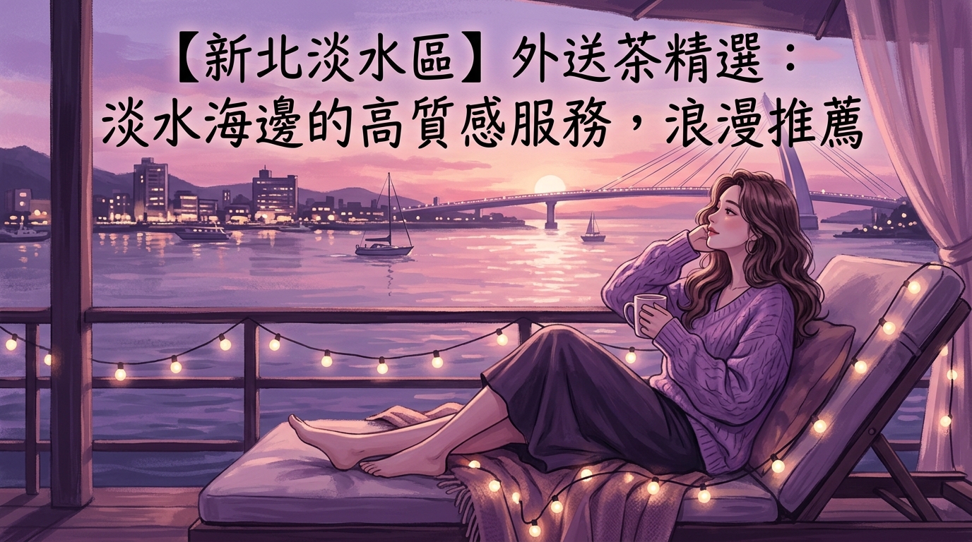 【新北淡水區】外送茶精選：淡水海邊的高質感服務，浪漫推薦