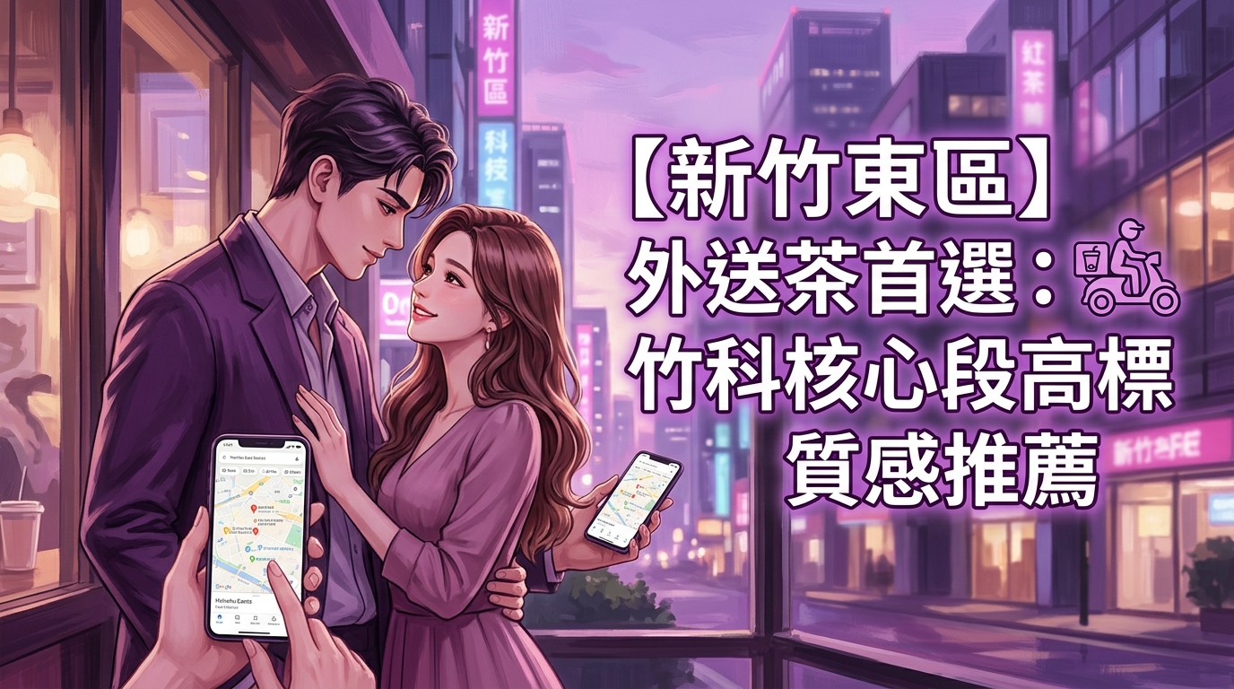 【新竹東區】外送茶首選：竹科核心段高標質感推薦