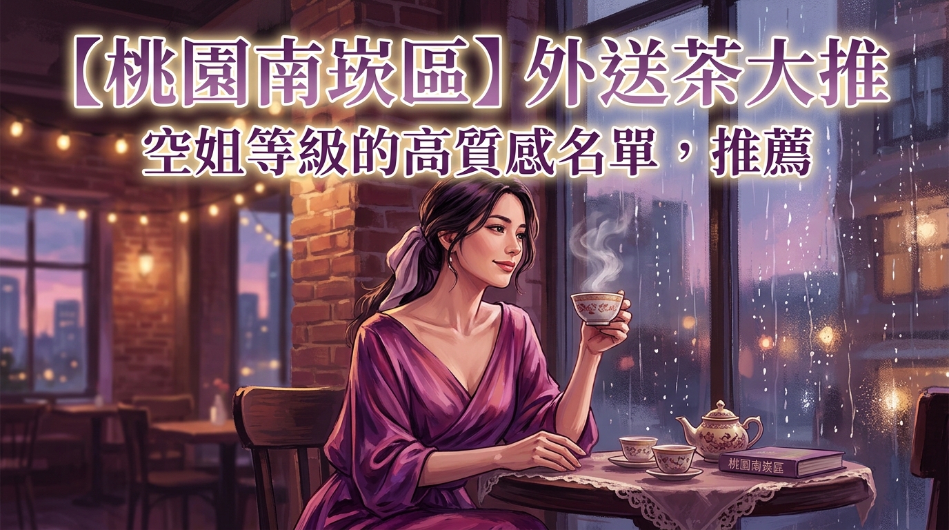 【桃園南崁區】外送茶大推：空姐等級的高質感名單，推薦
