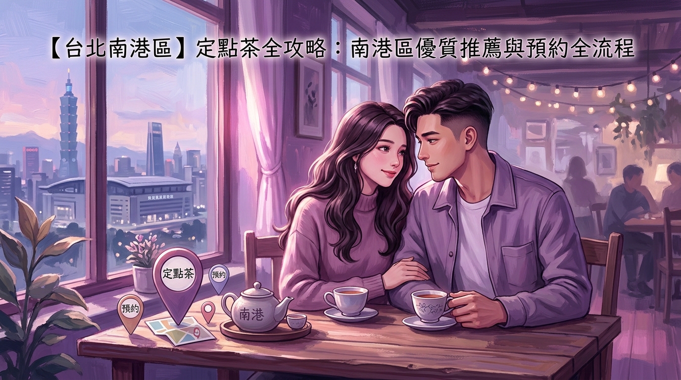 【台北南港區】定點茶全攻略:南港區優質推薦與預約全流程
