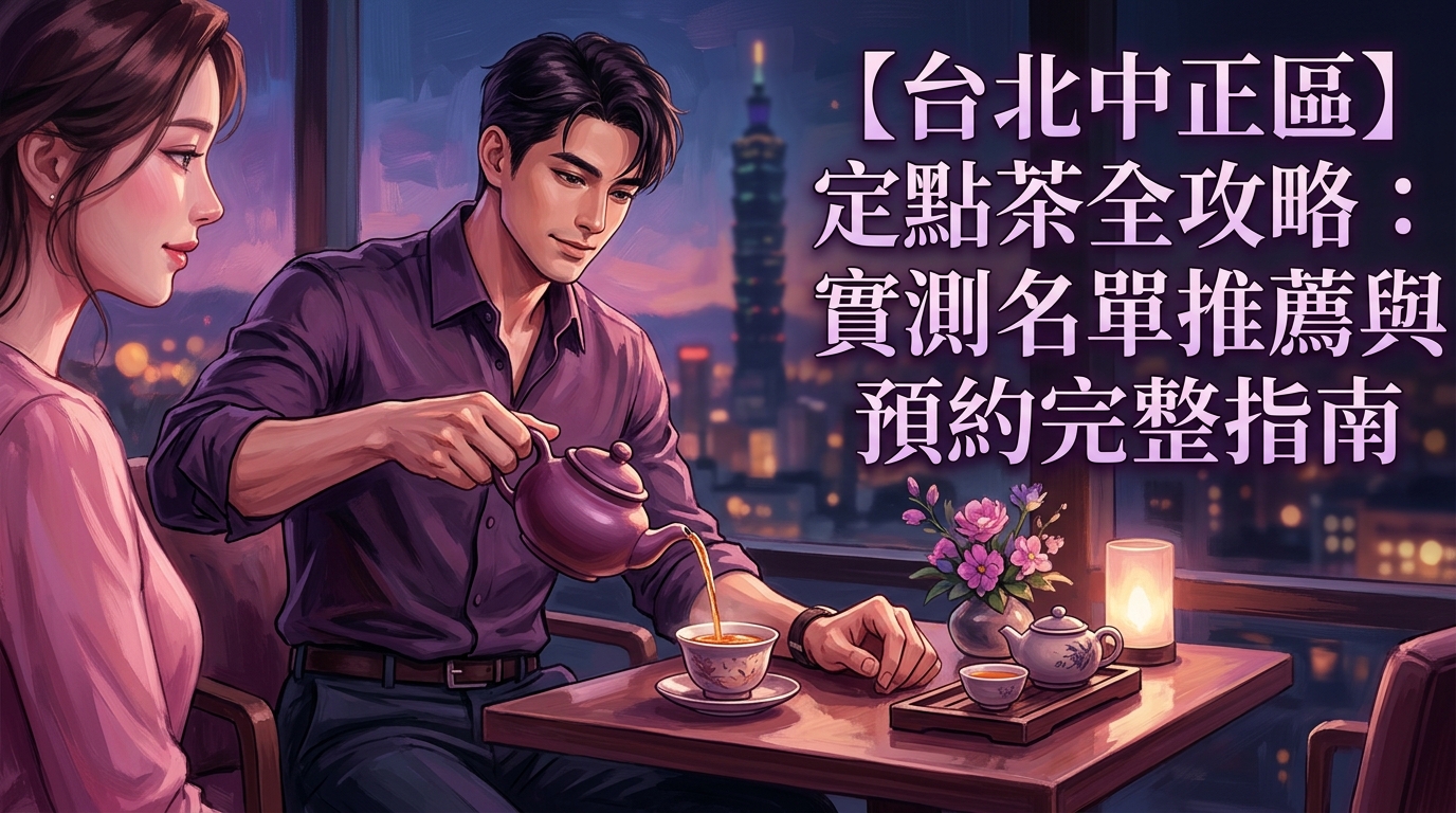 【台北中正區】定點茶全攻略:實測名單推薦與預約完整指南