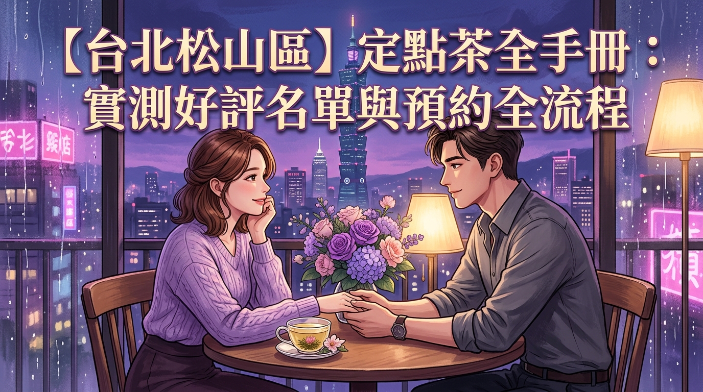 【台北松山區】定點茶全手冊：實測好評名單與預約全流程