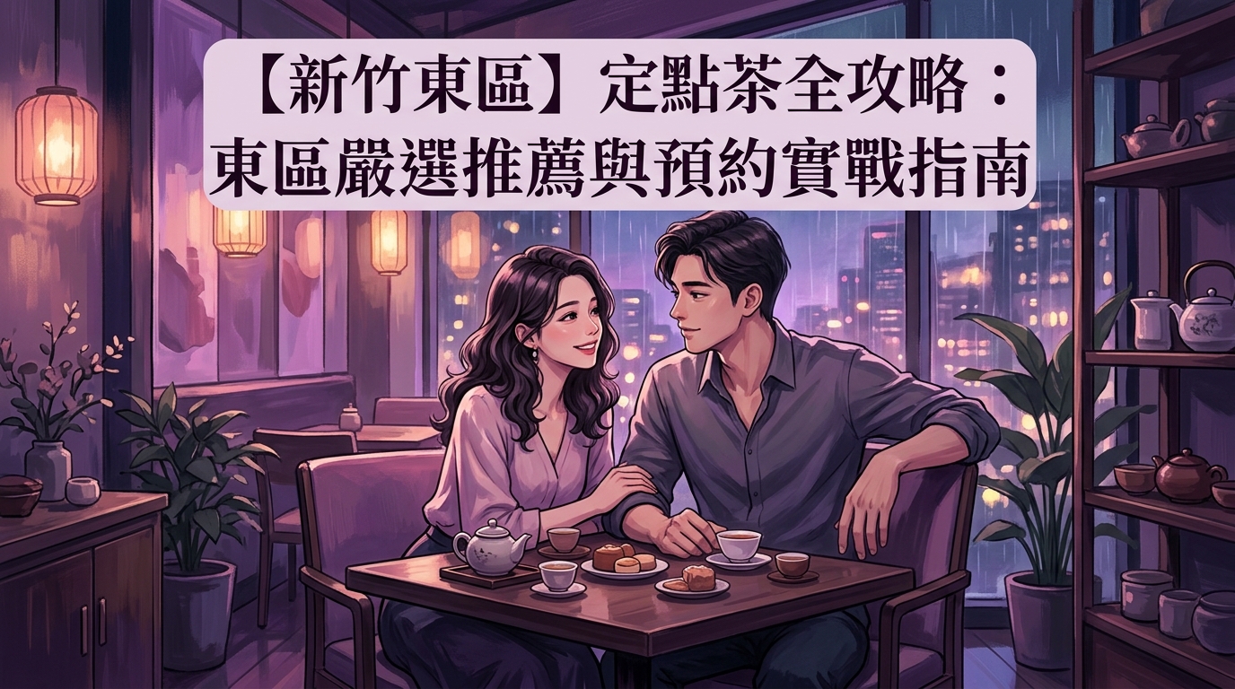 【新竹東區】定點茶全攻略：東區嚴選推薦與預約實戰指南