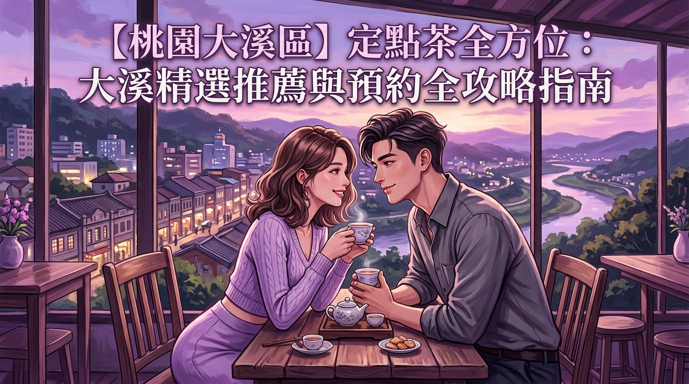 【桃園大溪區】定點茶全方位：大溪精選推薦與預約全攻略指南