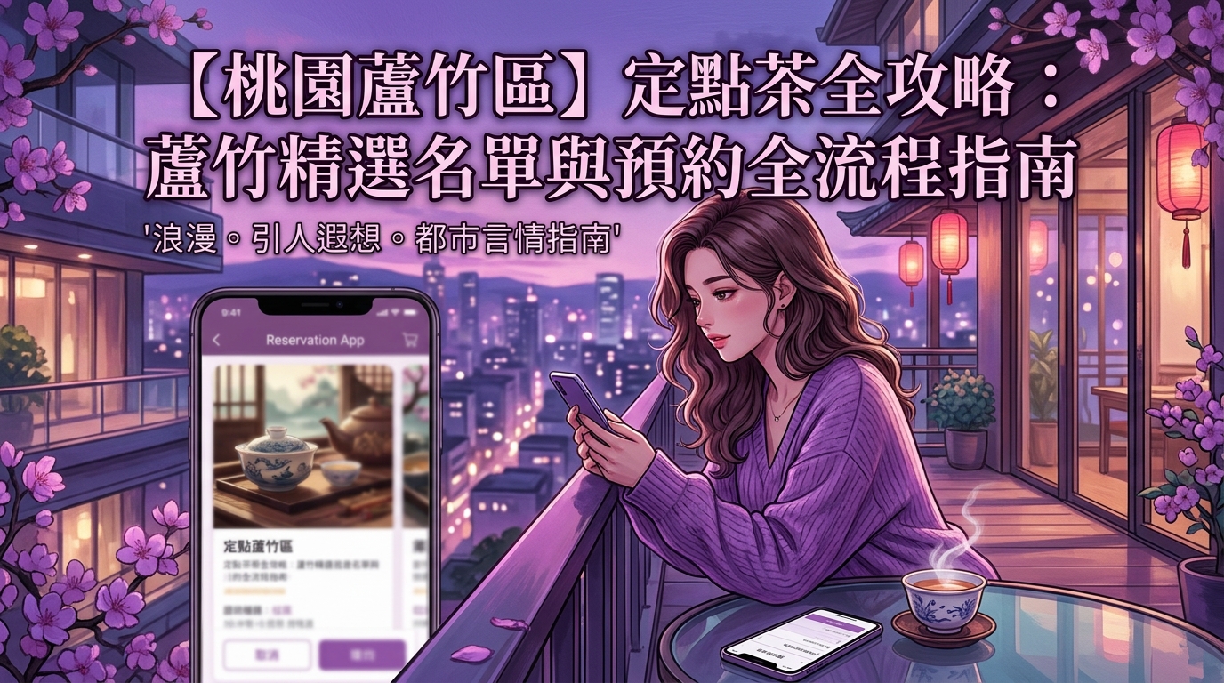 【桃園蘆竹區】定點茶全攻略：蘆竹精選名單與預約全流程指南