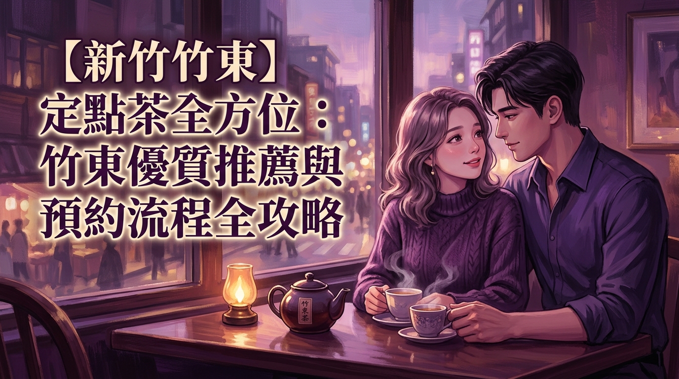 【新竹竹東】定點茶全方位：竹東優質推薦與預約流程全攻略