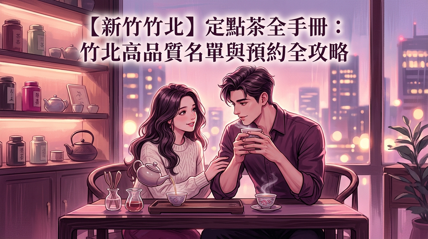 【新竹竹北】定點茶全手冊：竹北高品質名單與預約全攻略