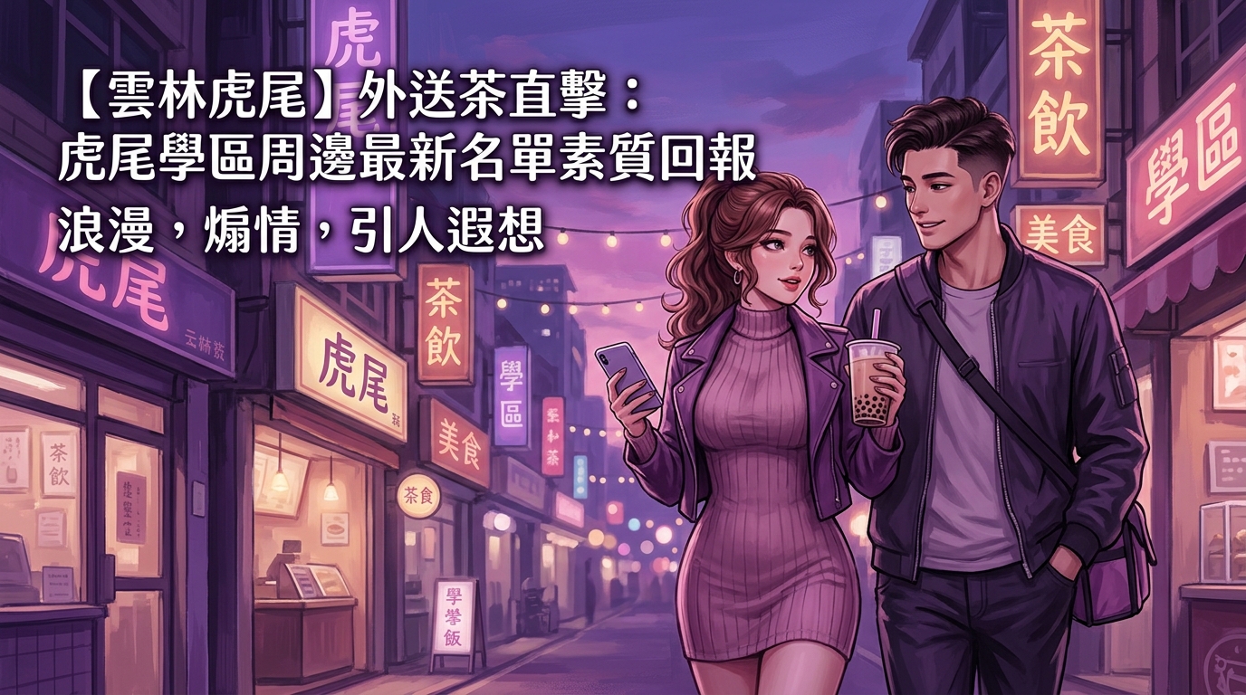 【雲林虎尾】外送茶直擊:虎尾學區周邊最新名單素質回報