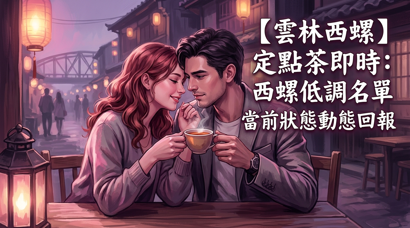 【雲林西螺】定點茶即時：西螺低調名單當前狀態動態回報