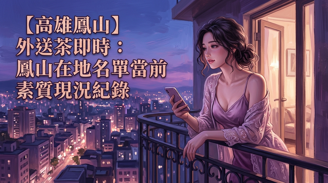 【高雄鳳山】外送茶即時：鳳山在地名單當前素質現況紀錄