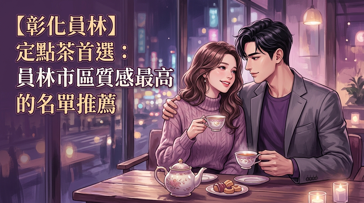 【彰化員林】定點茶首選：員林市區質感最高的名單推薦