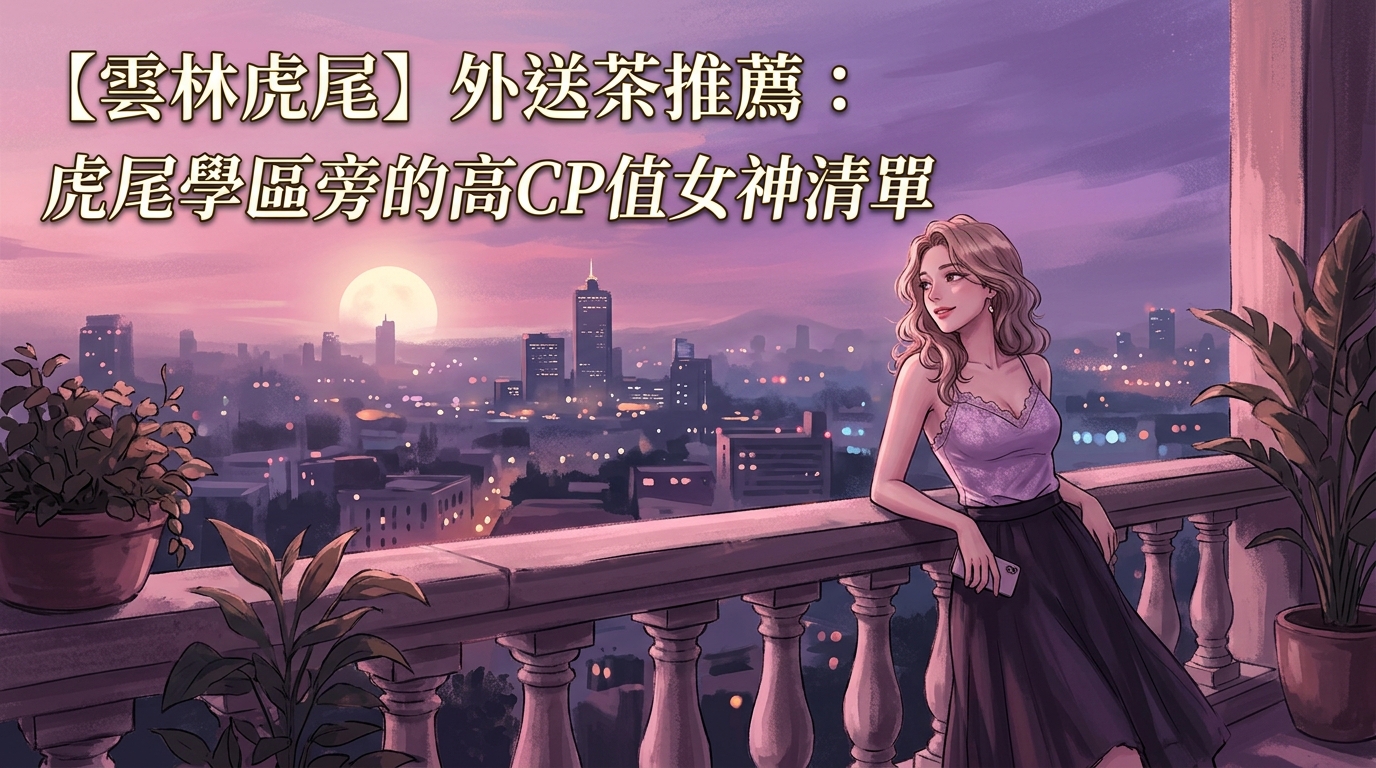 【雲林虎尾】外送茶推薦：虎尾學區旁的高CP值女神清單