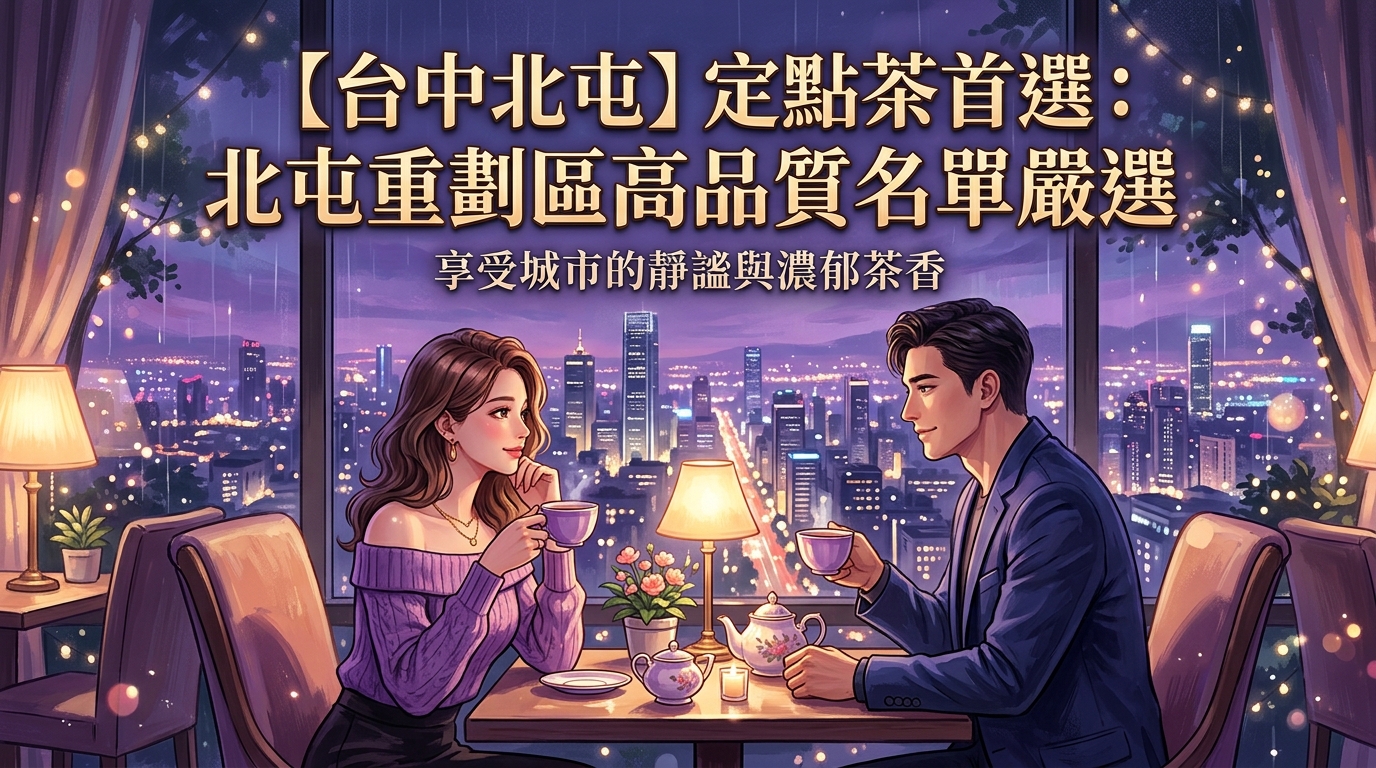 【台中北屯】定點茶首選：北屯重劃區高品質名單嚴選