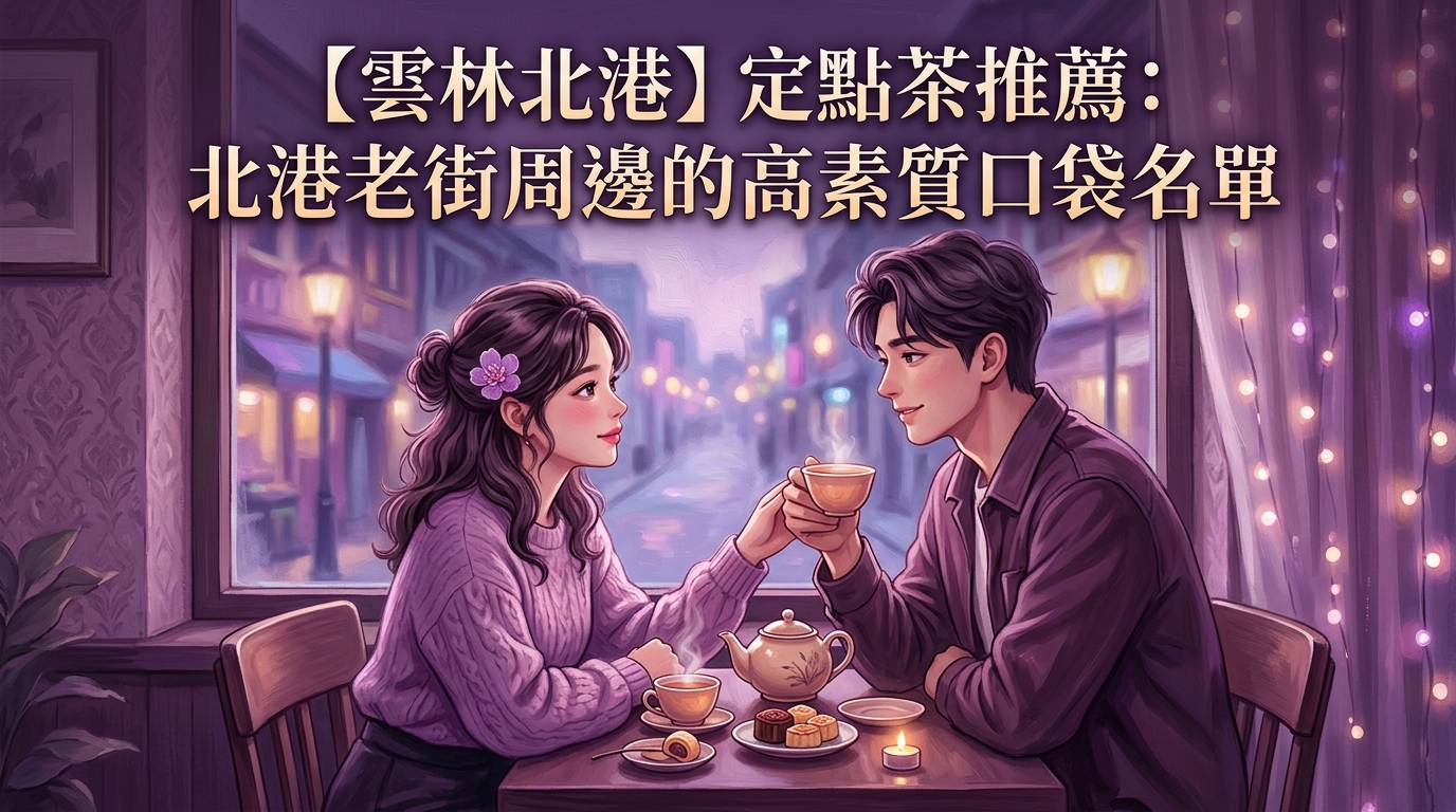 【雲林北港】定點茶推薦：北港老街周邊的高素質口袋名單