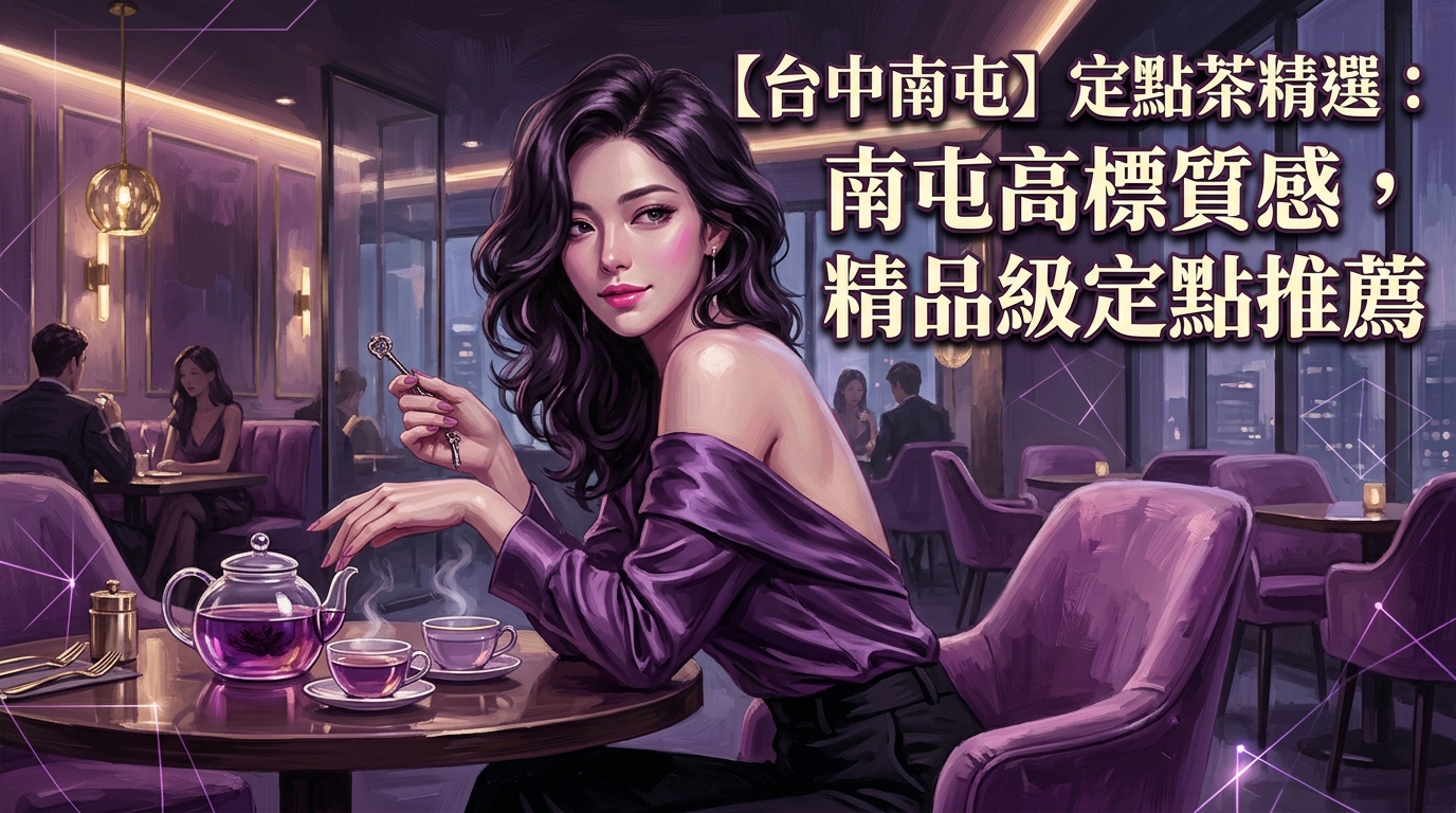 【台中南屯】定點茶精選：南屯高標質感，精品級定點推薦