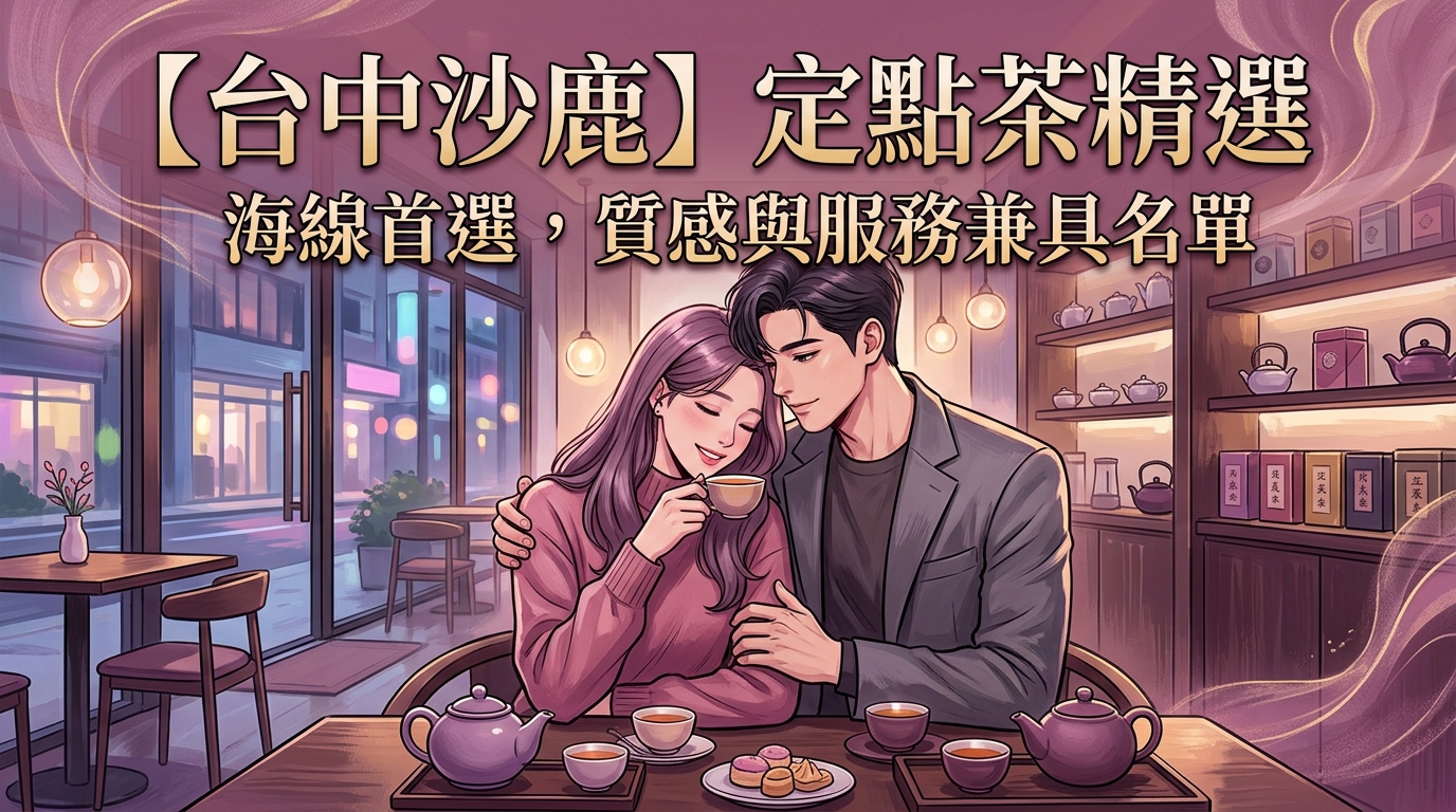 【台中沙鹿】定點茶精選：海線首選，質感與服務兼具名單