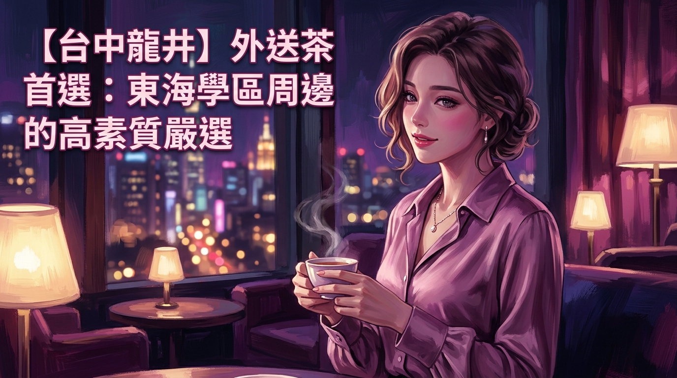 【台中龍井】外送茶首選：東海學區周邊的高素質嚴選