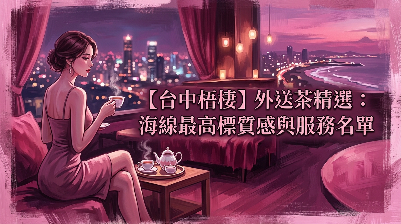 【台中梧棲】外送茶精選：海線最高標質感與服務名單
