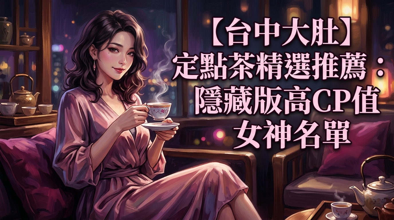 【台中大肚】定點茶精選推薦:隱藏版高CP值女神名單