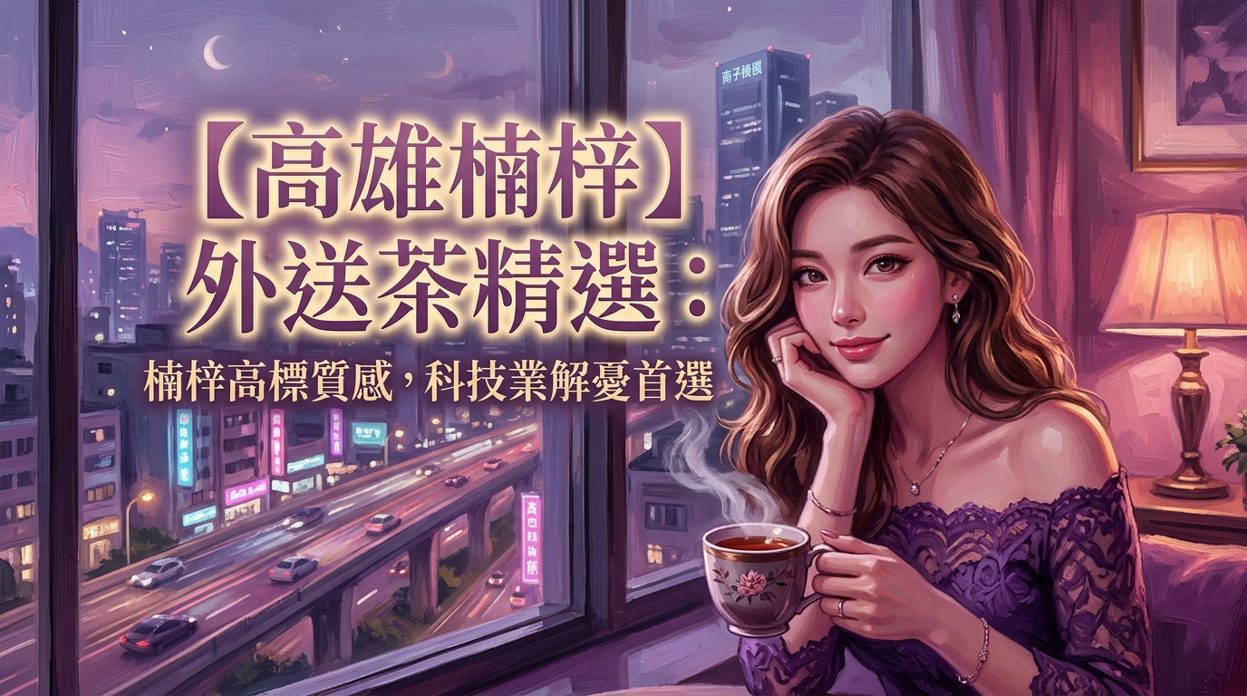 【高雄楠梓】外送茶精選：楠梓高標質感，科技業解憂首選