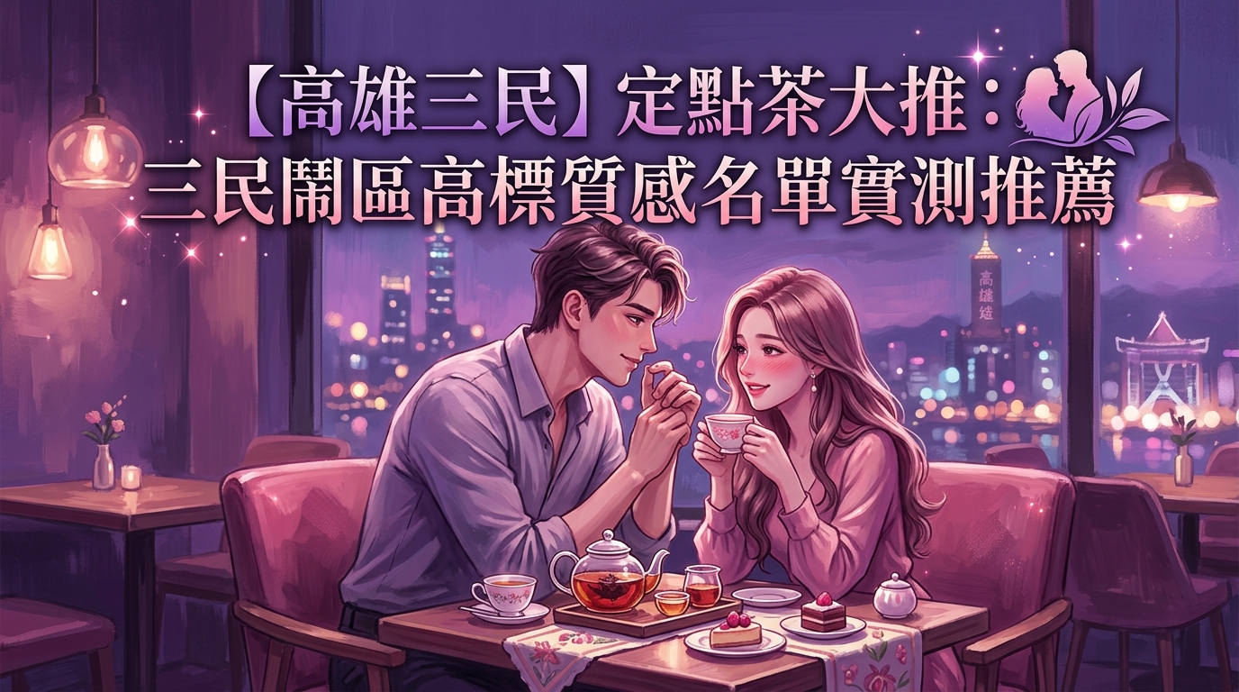 【高雄三民】定點茶大推：三民鬧區高標質感名單實測推薦