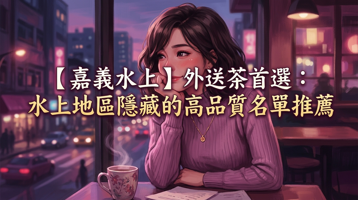【嘉義水上】外送茶首選：水上地區隱藏的高品質名單推薦