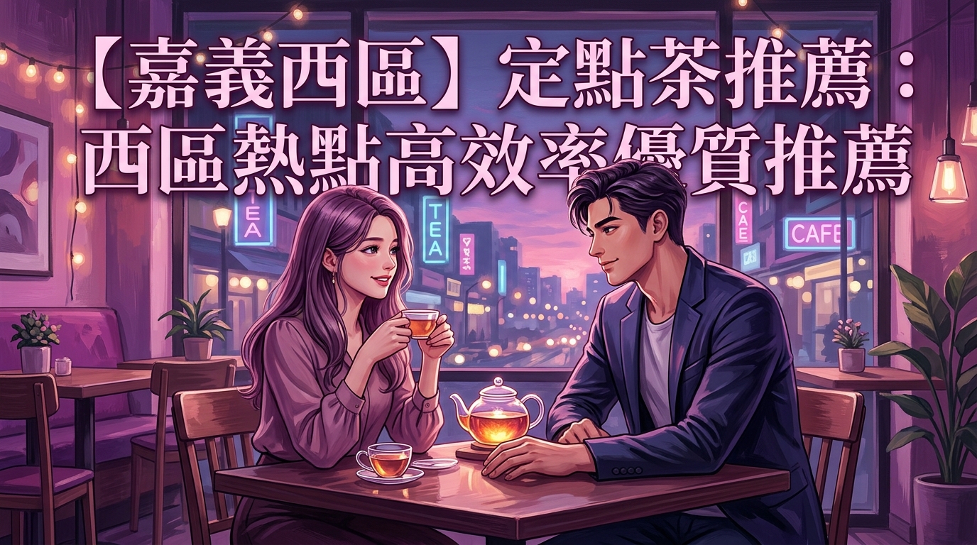 【嘉義西區】定點茶推薦:西區熱點高效率優質推薦