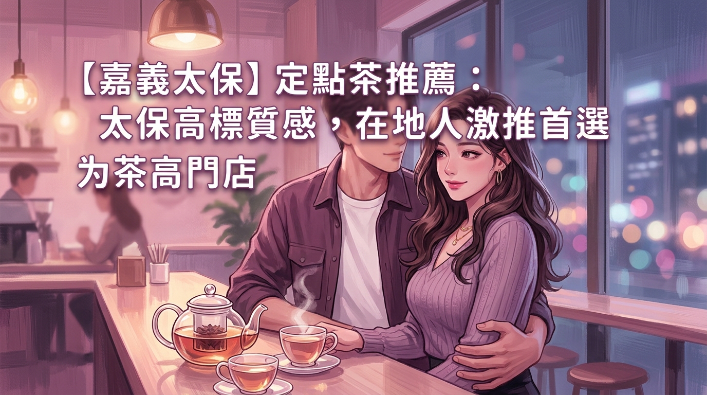 【嘉義太保】定點茶推薦：太保高標質感，在地人激推首選