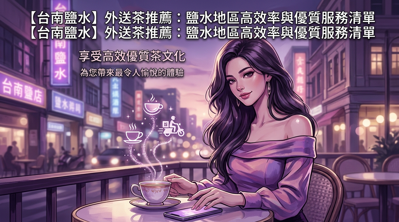 【台南鹽水】外送茶推薦：鹽水地區高效率與優質服務清單