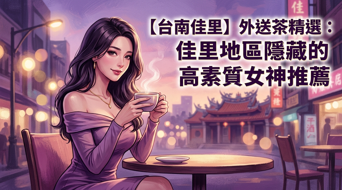 【台南佳里】外送茶精選：佳里地區隱藏的高素質女神推薦