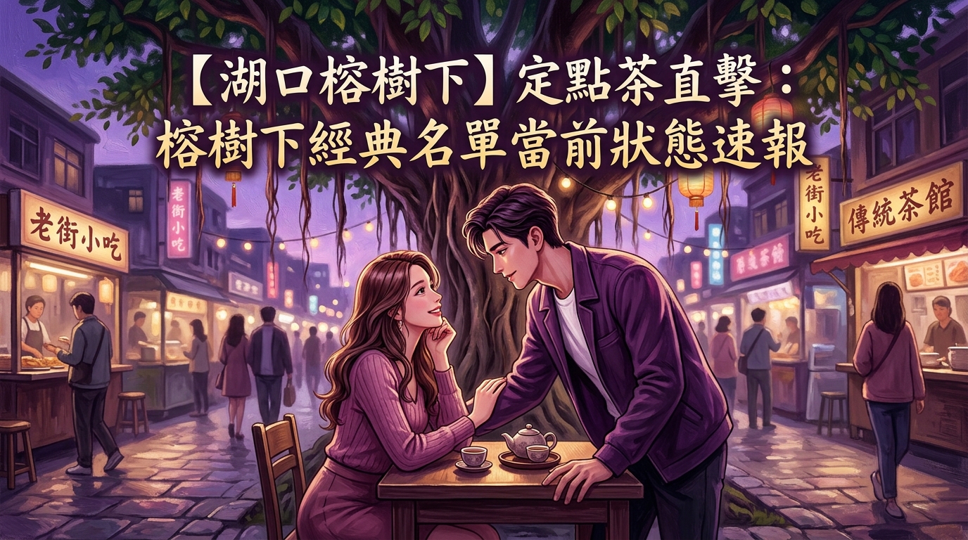 【湖口榕樹下】定點茶直擊：榕樹下經典名單當前狀態速報