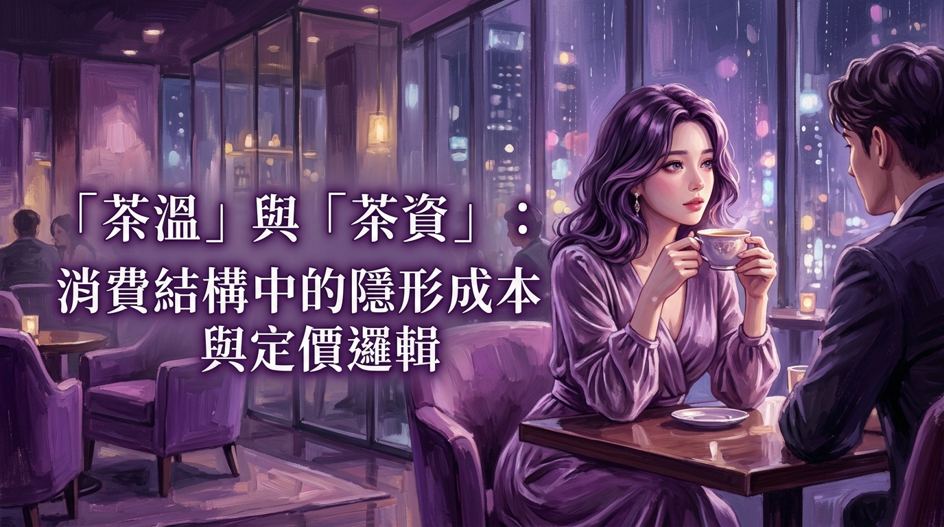 解析「茶溫」與「茶資」： 消費結構中的隱形成本與定價邏輯