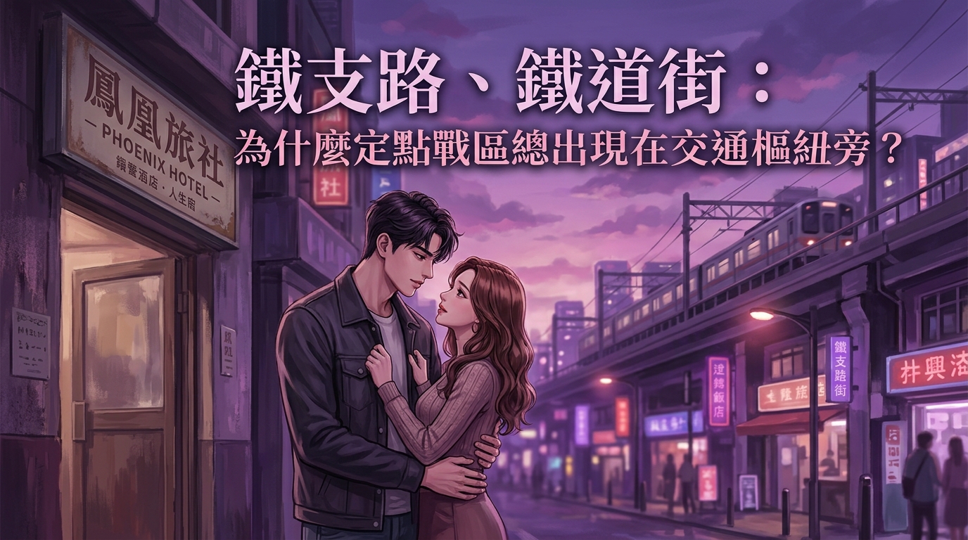 鐵支路、鐵道街： 為什麼定點戰區總出現在交通樞紐旁？
