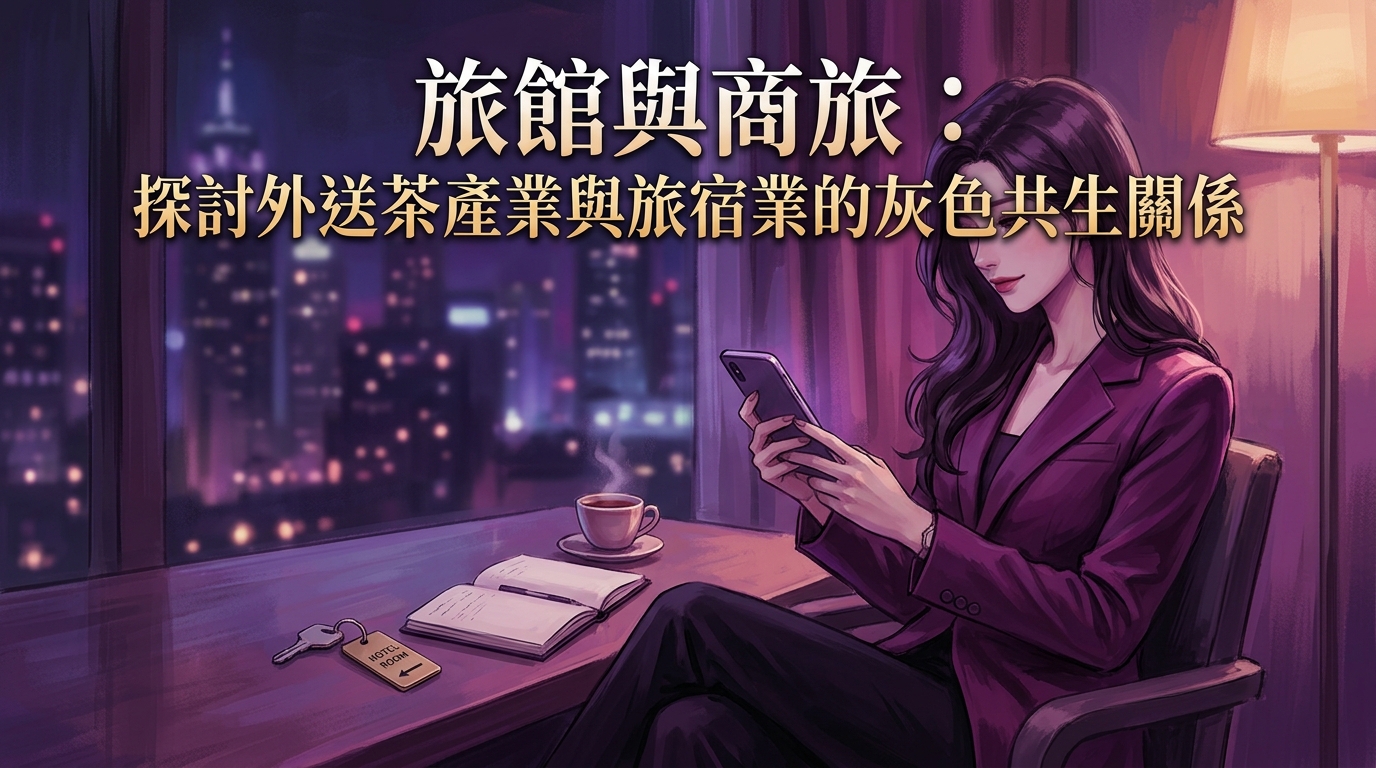 旅館與商旅： 探討外送茶產業與旅宿業的灰色共生關係