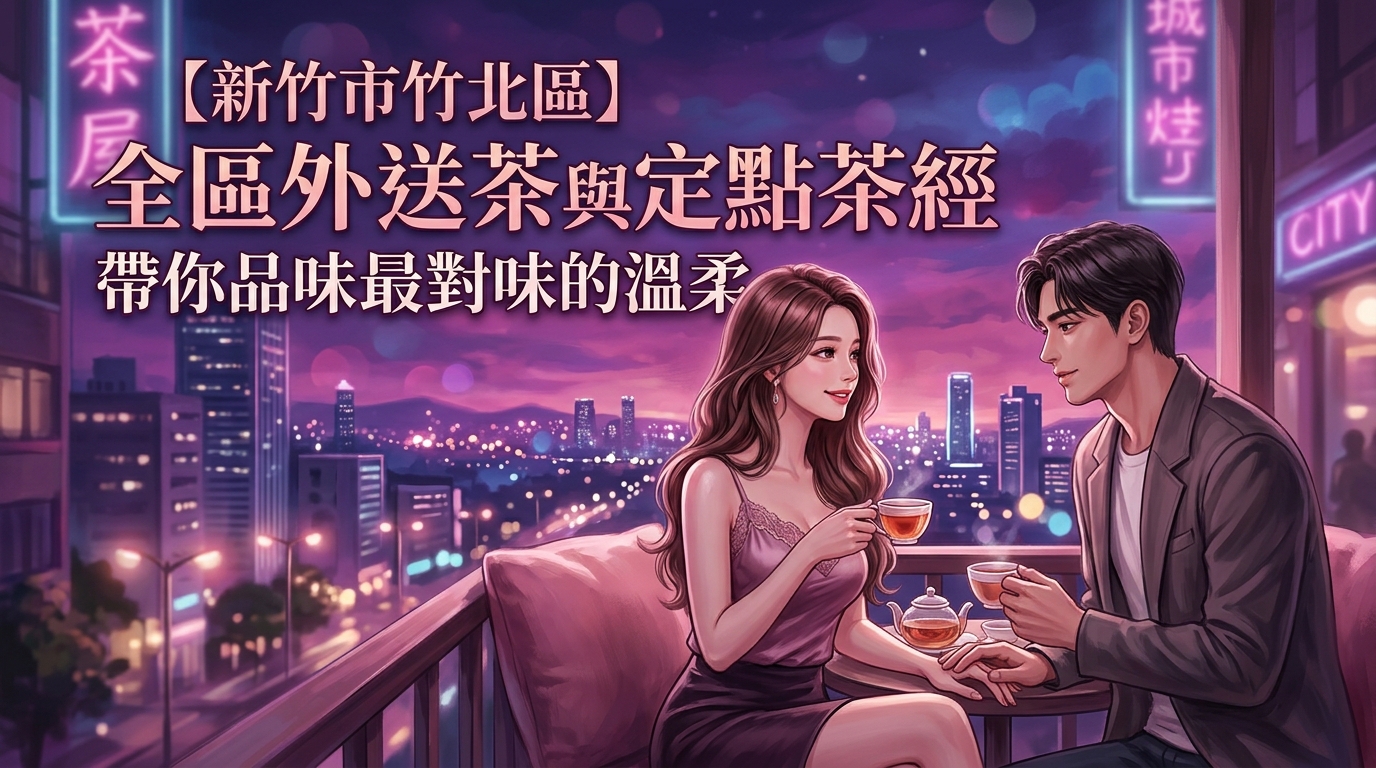 【新竹市竹北區】全區外送茶與定點茶經，帶你品味最對味的溫柔。