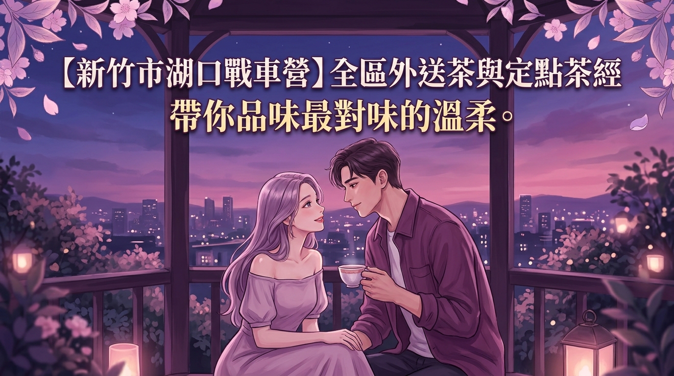 【新竹市湖口戰車營】全區外送茶與定點茶經，帶你品味最對味的溫柔。