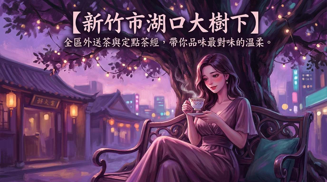 【新竹市湖口大樹下】全區外送茶與定點茶經，帶你品味最對味的溫柔。